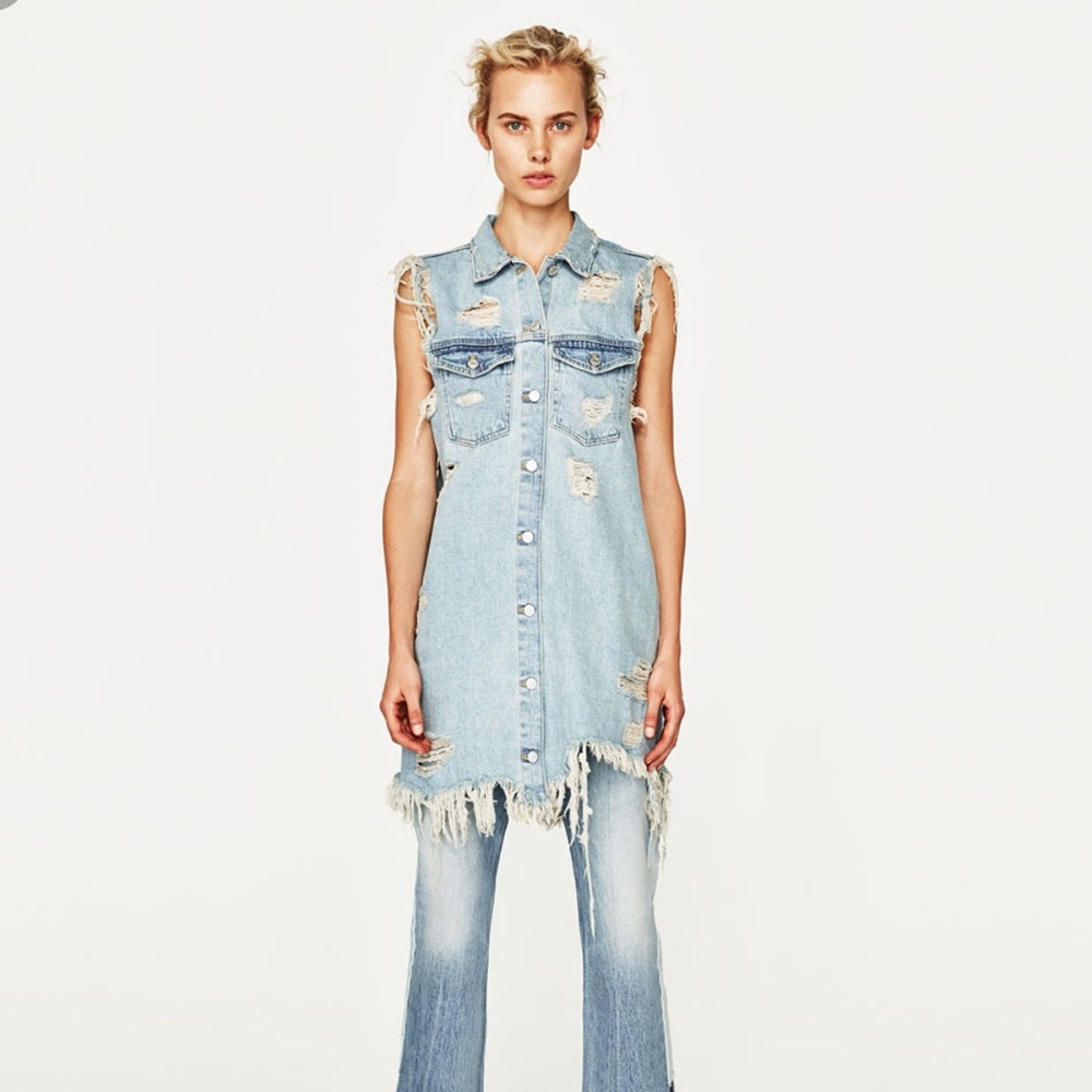 ZARA Denim Dress